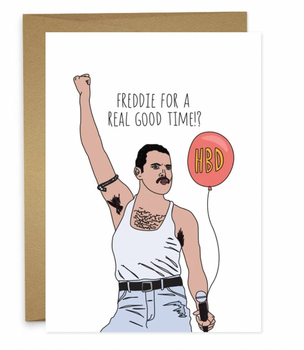 Humdrum Freddie for a Good Time Card