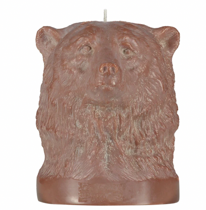 British Colour Bear Candle