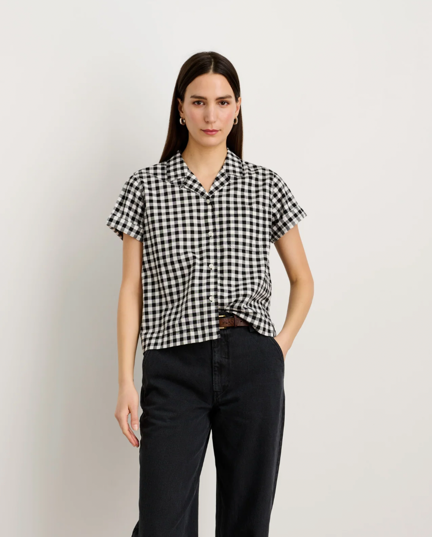 Alex Mill Gingham Camp Shirt