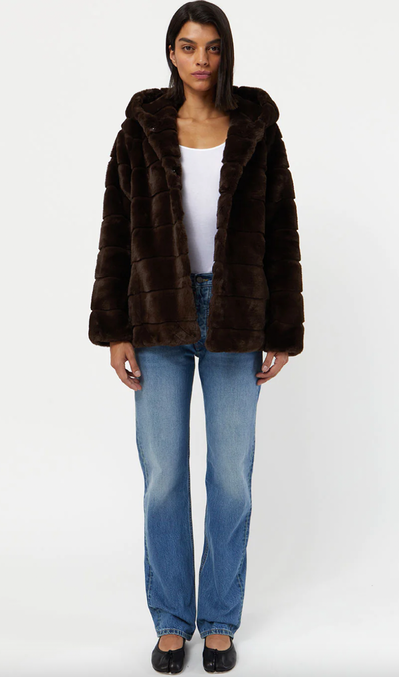 Apparis Goldie Faux Fur Jacket