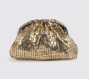 Maria La Rosa Mini Game Laminated Clutch