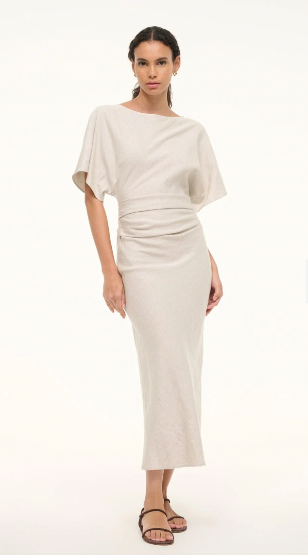 Staud Amelie Linen Dress – Laguna Supply