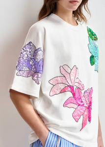 Essentiel Antwerp Flower Sweatshirt