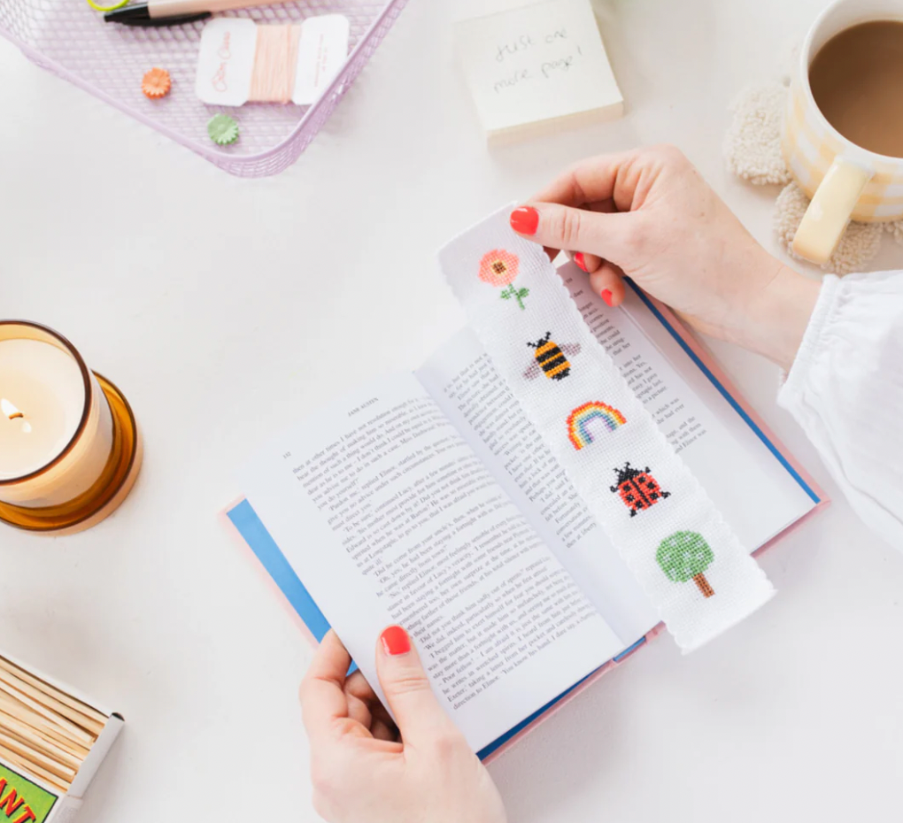 Cotton Clara Bookmark Cross Stitch Kit