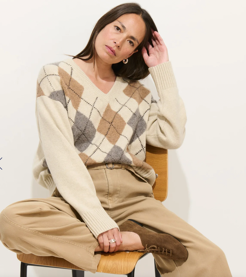 Alex Mill Argyle Sweater