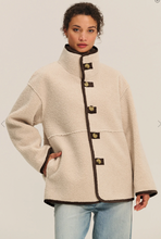 Load image into Gallery viewer, Velvet Shona Luxe Sherpa Reversible Jacket