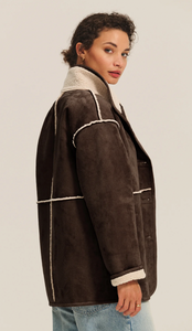 Velvet Shona Luxe Sherpa Reversible Jacket