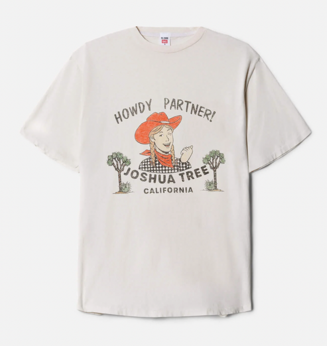 Re/Done Boyfriend Joshua Tree T Shirt