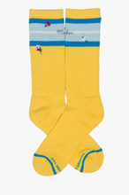 Load image into Gallery viewer, Mother Half Calf Flower Socks