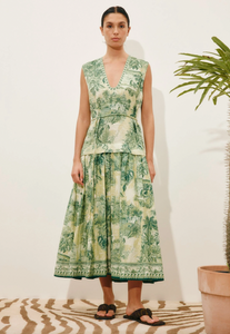 satin mint green dress Alémais Maxi Midi Dress 12 AU/UK (8 US) main image 0