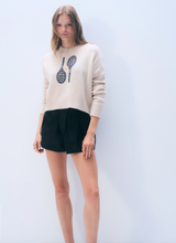 Load image into Gallery viewer, White and Warren Tennis Sweater