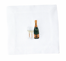 Load image into Gallery viewer, Lettermade Champagne Linen Cocktail Napkins