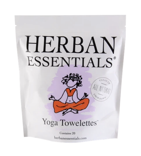 Herban Towelettes- 20 pack Yoga
