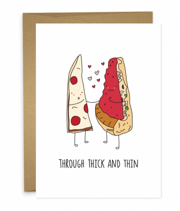 Humdrum Thick and Thin Card