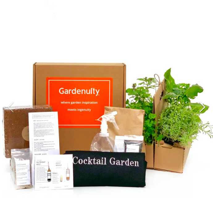 Gardenuity Cocktail Herb Garden Kit