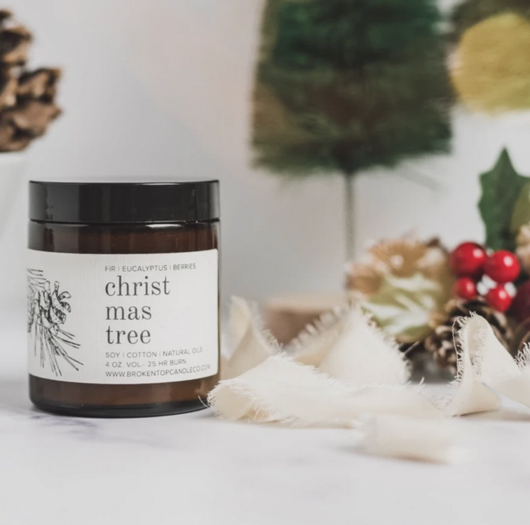 Broken Top Candle Christmas Candle