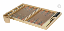 Load image into Gallery viewer, Wolfum Squaresville Tabletop Backgammon Game