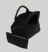 Load image into Gallery viewer, Naghedi St Barths Medium Tote- Onyx